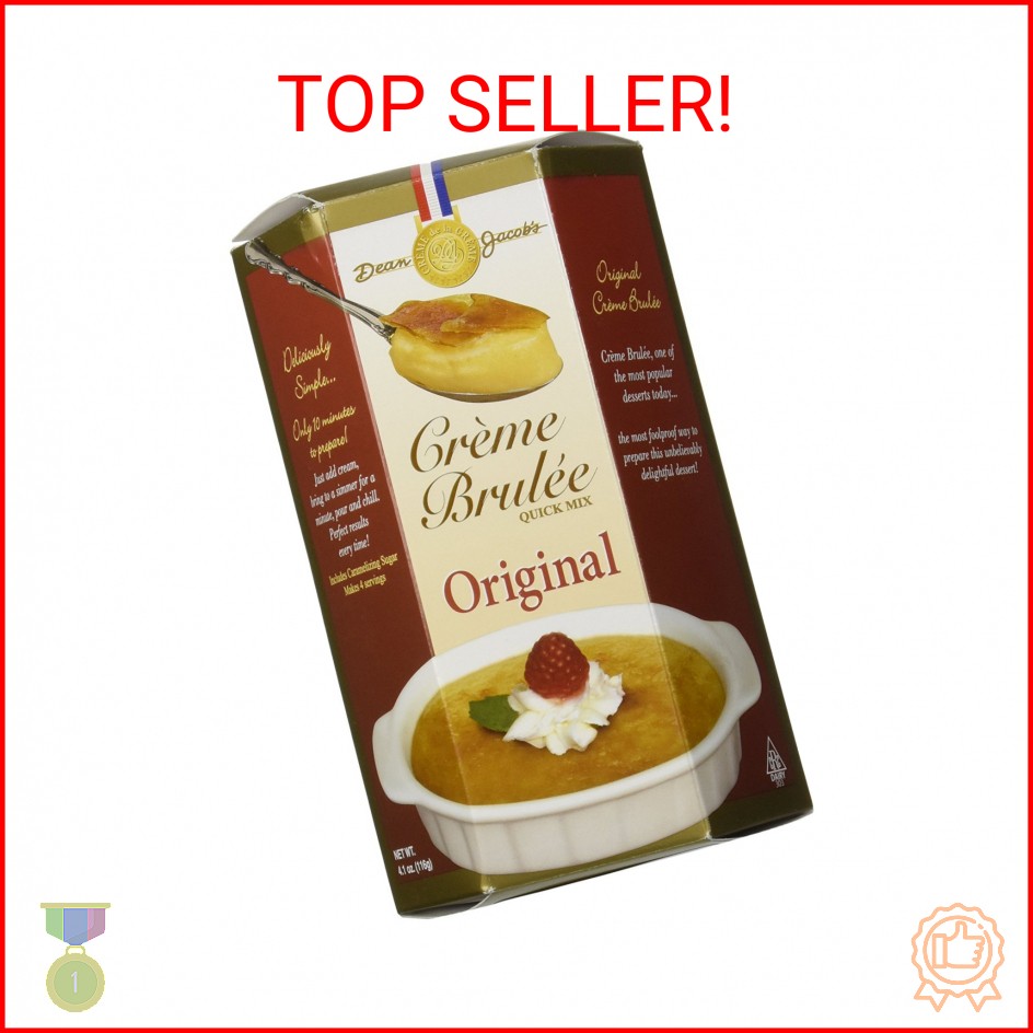 Dean Jacob's Creme Brulee Quick Mix