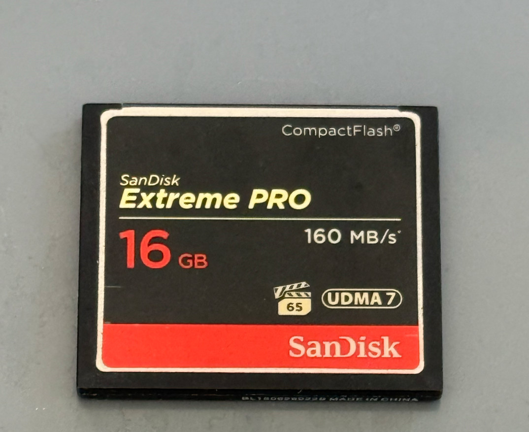 SanDisk Extreme Pro 16GB Compact Flash Card 160 MB/s UDMA 7 (SDCFXPS-016G-A46)