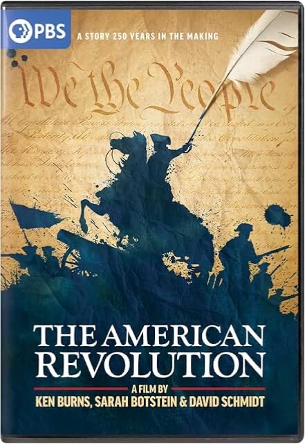 The American Revolution: A Film by Ken Burns  DVD Set…..1 Day Handling