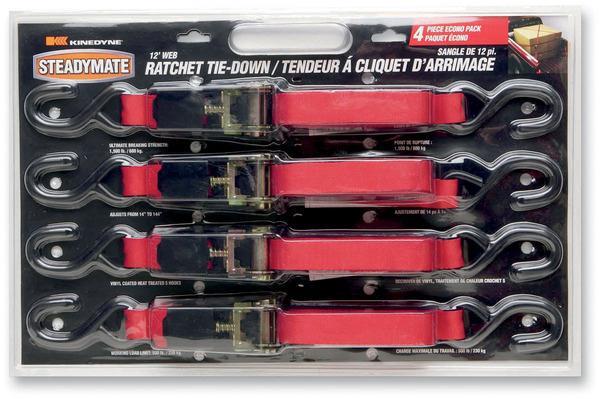 SteadyMate Tie-Downs with Ratchet Buckles 15531