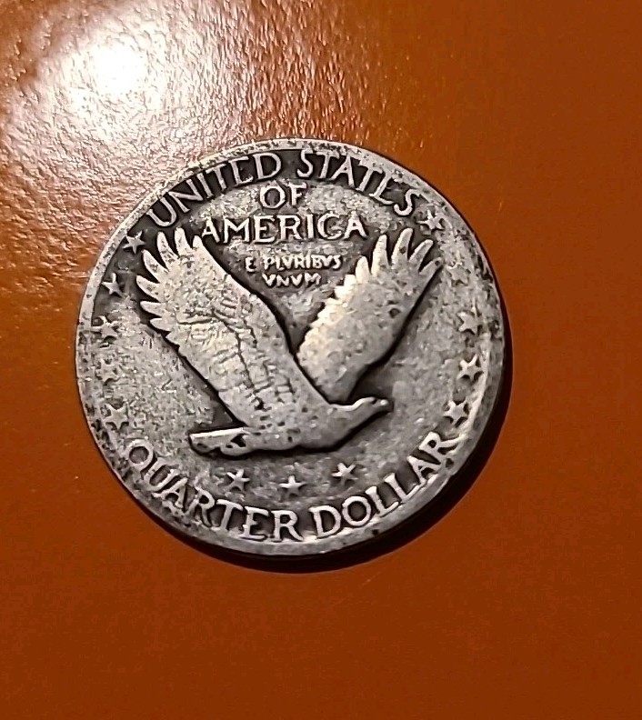 1927 P STANDING LIBERTY QUARTER GOOD CONDITION