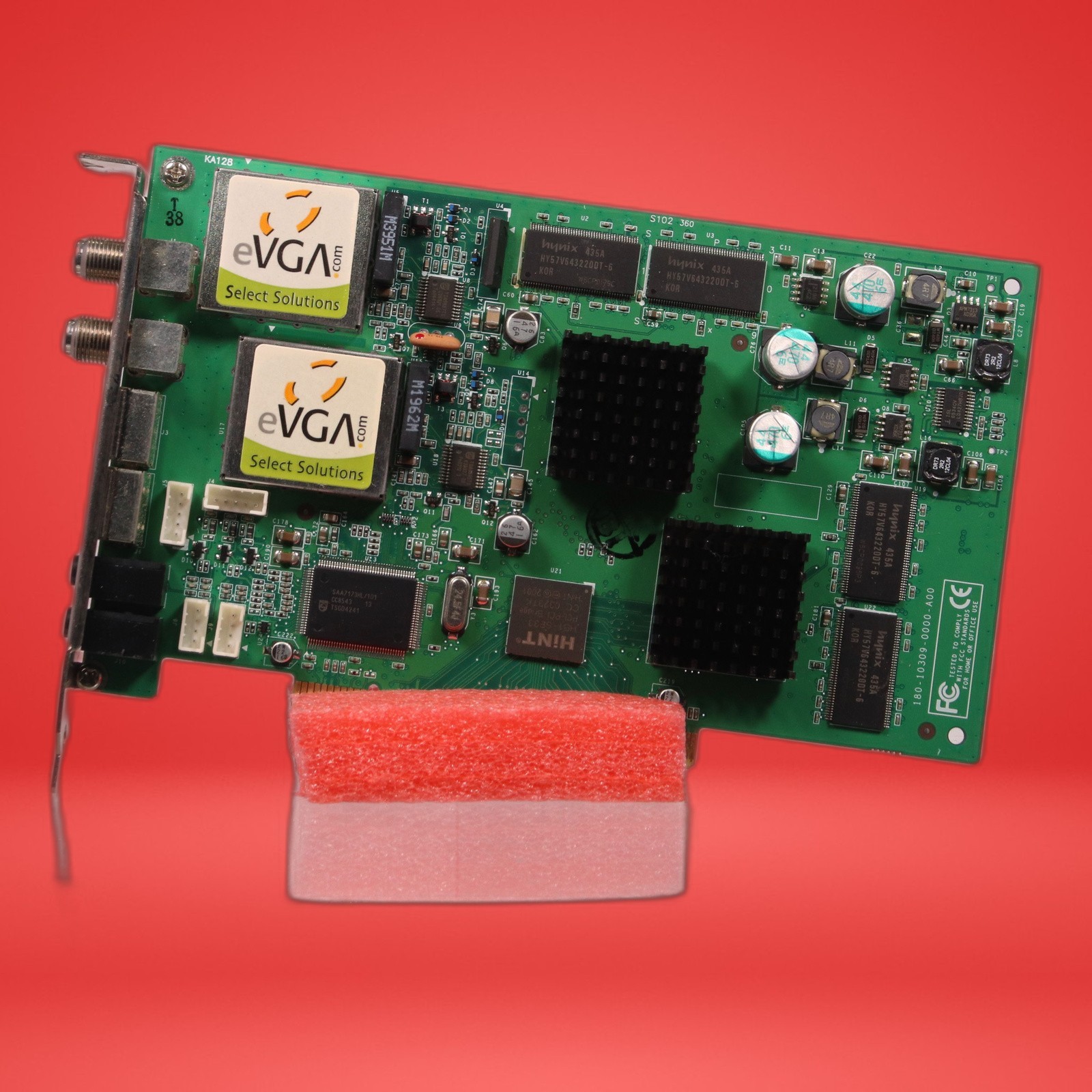 eVGA 032-P1-NVTV-TX NVTV Dual TV Tuner 32M SDR PCI TV Tuner Card