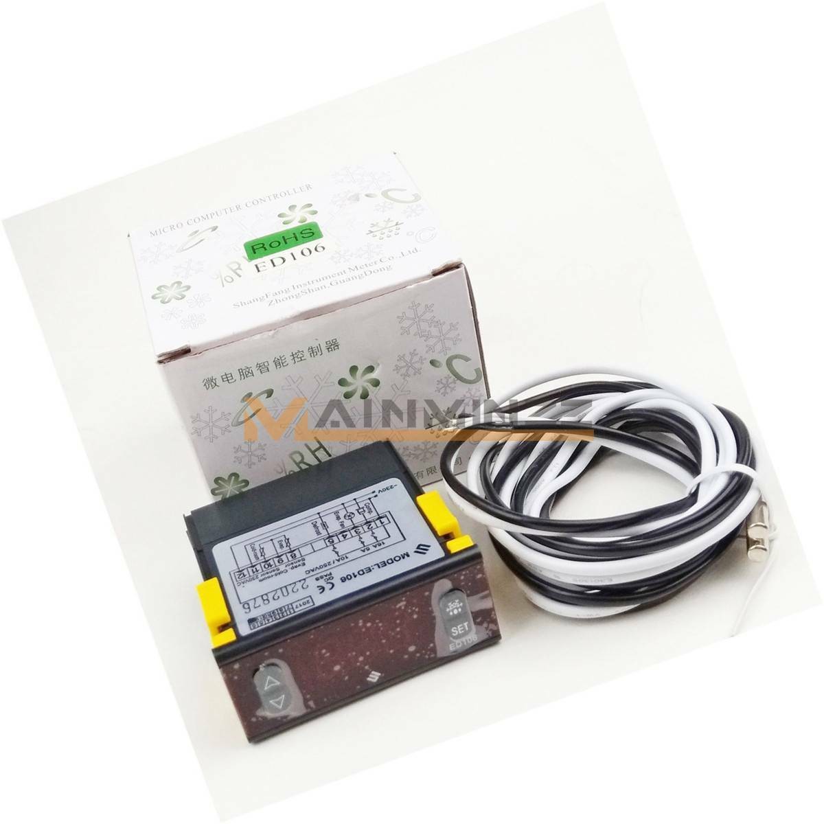 New SHANGFANG 1Pcs ED-106 ED106 Digital Thermostat Temperature Controller