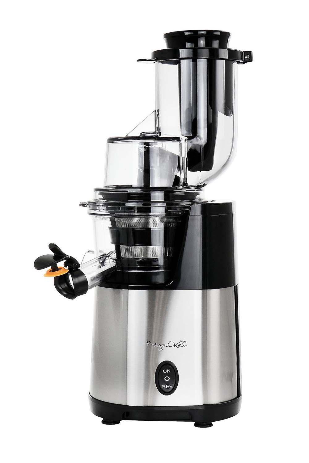 MegaChef Pro Stainless Steel Slow Juicer