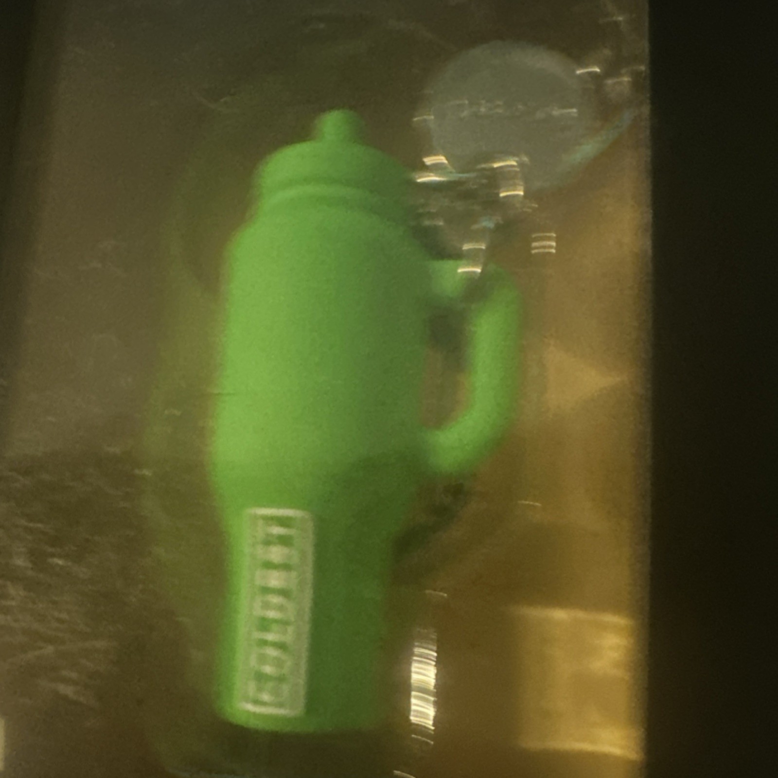 Coldest Mini Neon Green #23 Keychain Plastic 1st Edition Modern Era