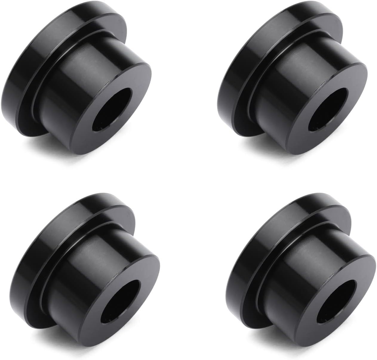 Solid Billet Handlebar Riser Bushings For Harley Davidson Softail Dyna Sportster