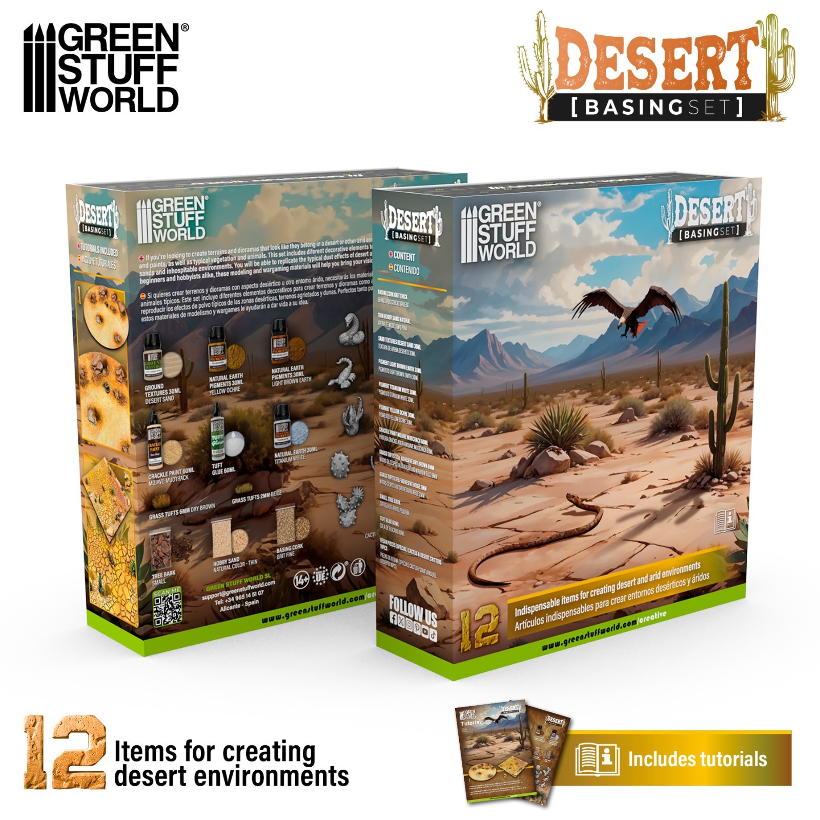 Basing Sets - Desert - Wargames Desert Sand Miniature Diorama