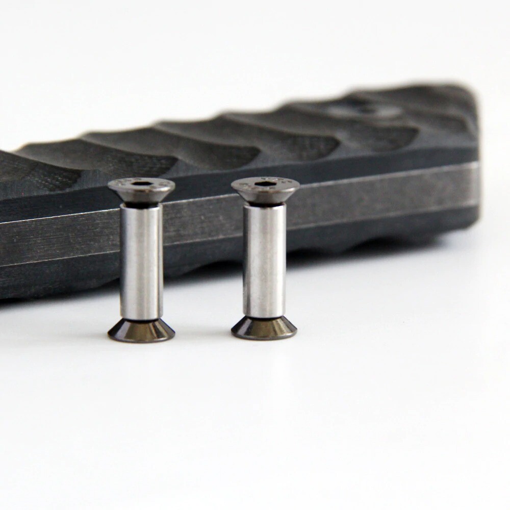10pcs Knife Handle Bolt Rivets Screw Fastener Nut DIY Material US