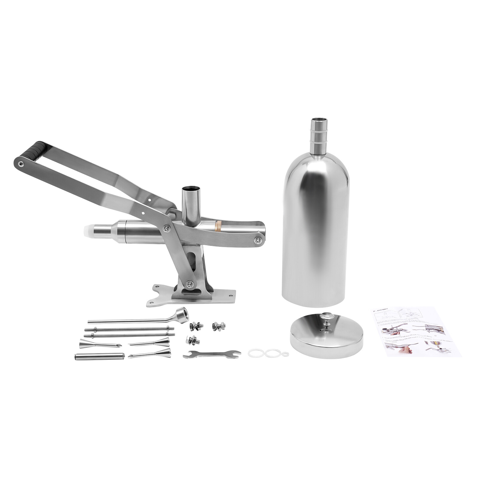 Manual Donut Filler Stainless Steel Latin Fruit Donut Machine 5L Commercial