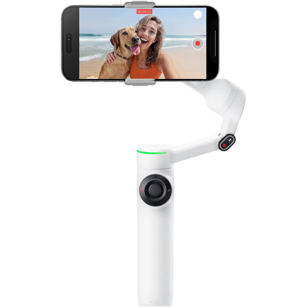 Insta360 Flow 2 Pro 3-Axis AI-Powered Smartphone Gimbal Creator Bundle - Su