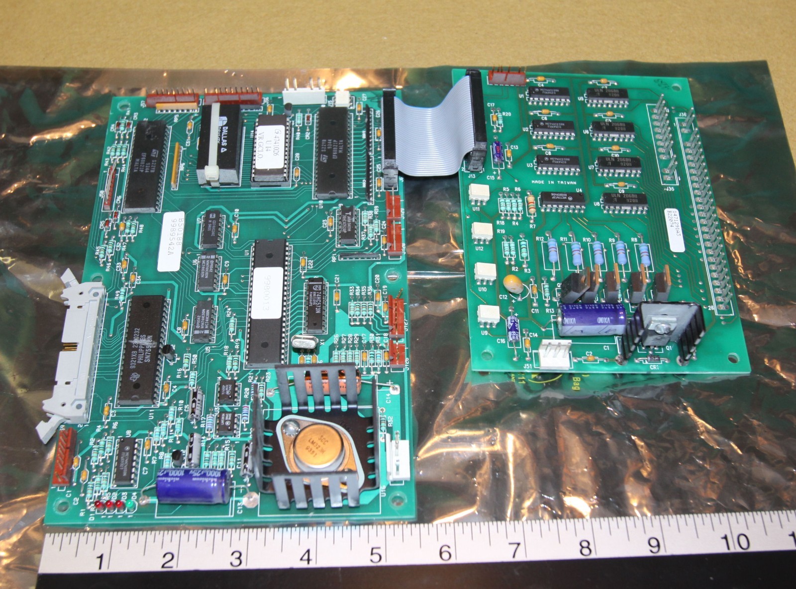 National 148 & 147 snack vending machine main & motor boards - both tested good