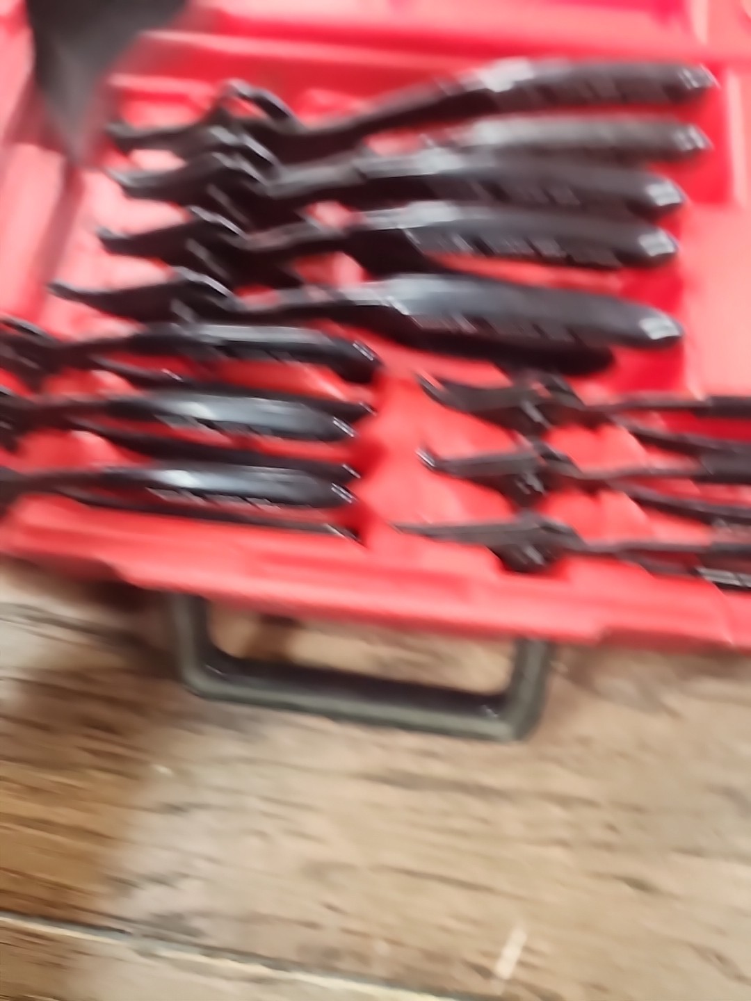 Matco MST1225 QTR Turn Retaining Ring Pliers 12 Piece Set with Case COMPLETE EUC