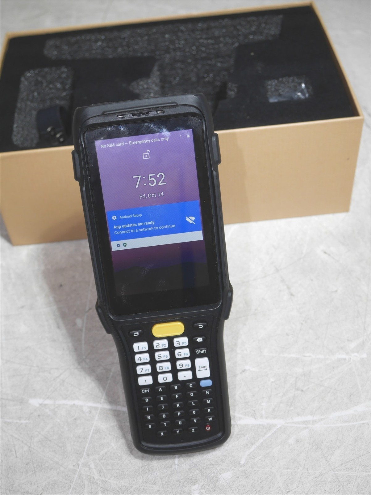 Chainway C61 Android 11 Handheld PDA Barcode Scanner Factory Reset
