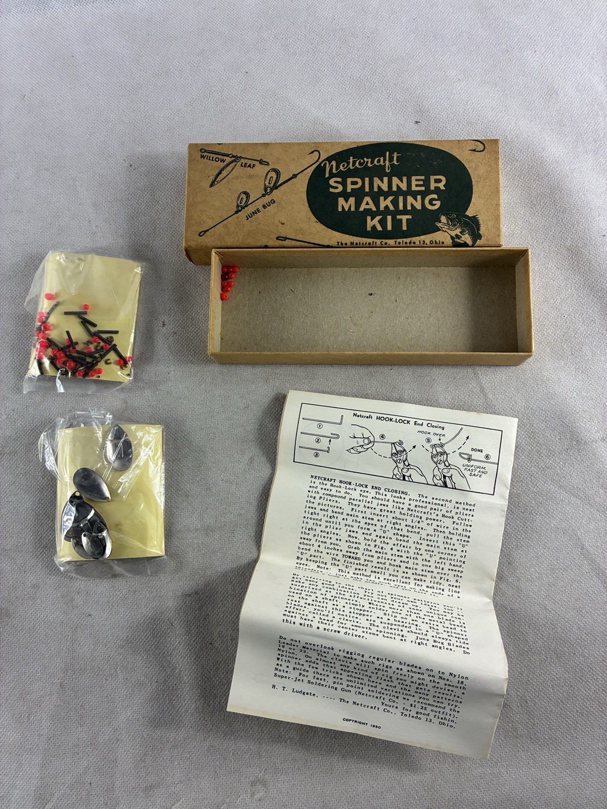 Netcraft Spinner Making Kit Circa 1950
