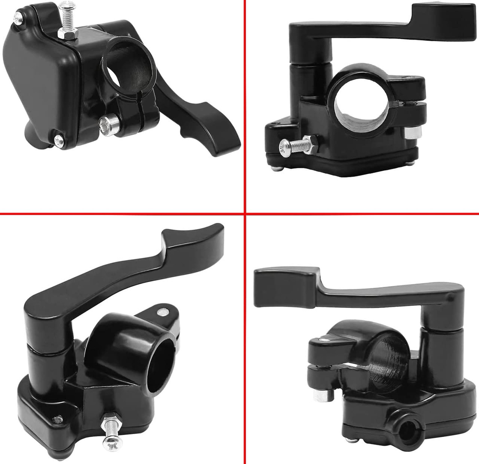 7/8'' 22mm Thumb Throttle Cable Accelerator Control Handle Assembly Replaceme...