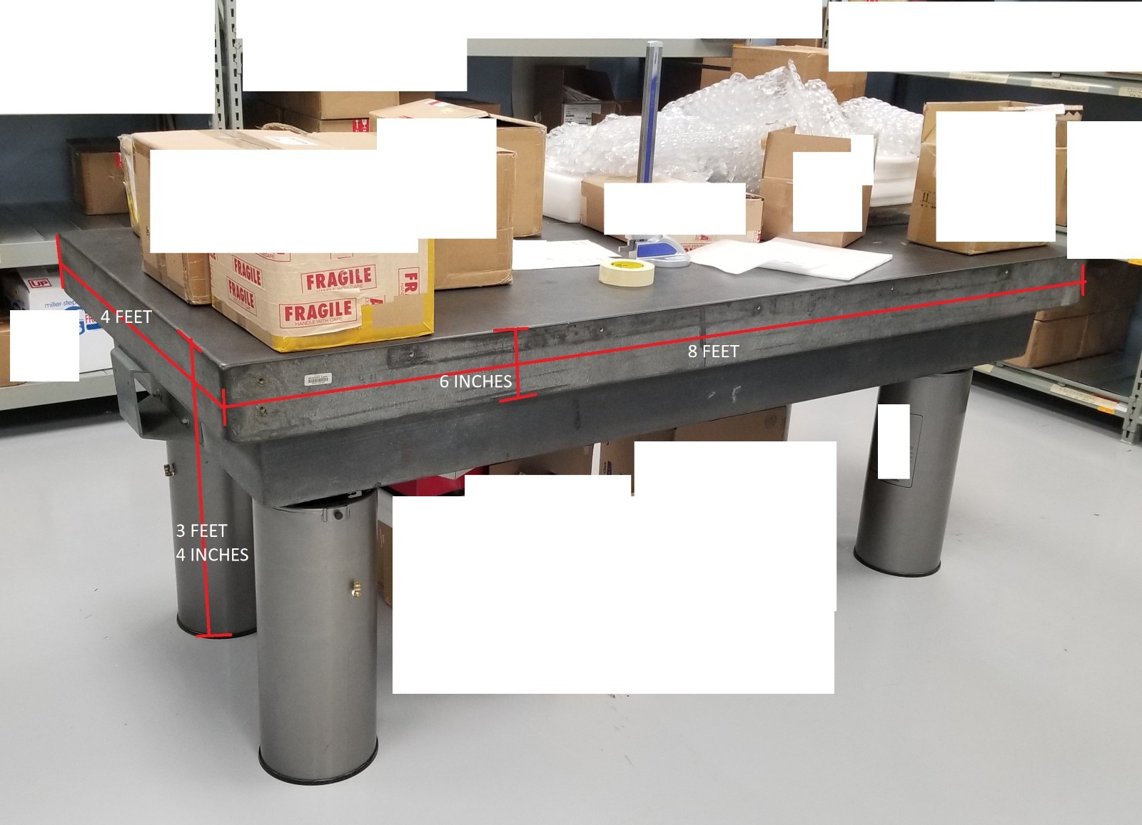 Precision Granite Table for Manufacturing