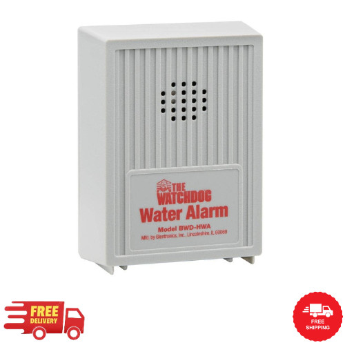 NEW Battery-Operated Water Alarm Sump Accessory Detect Leaks Loud 110db Alarm