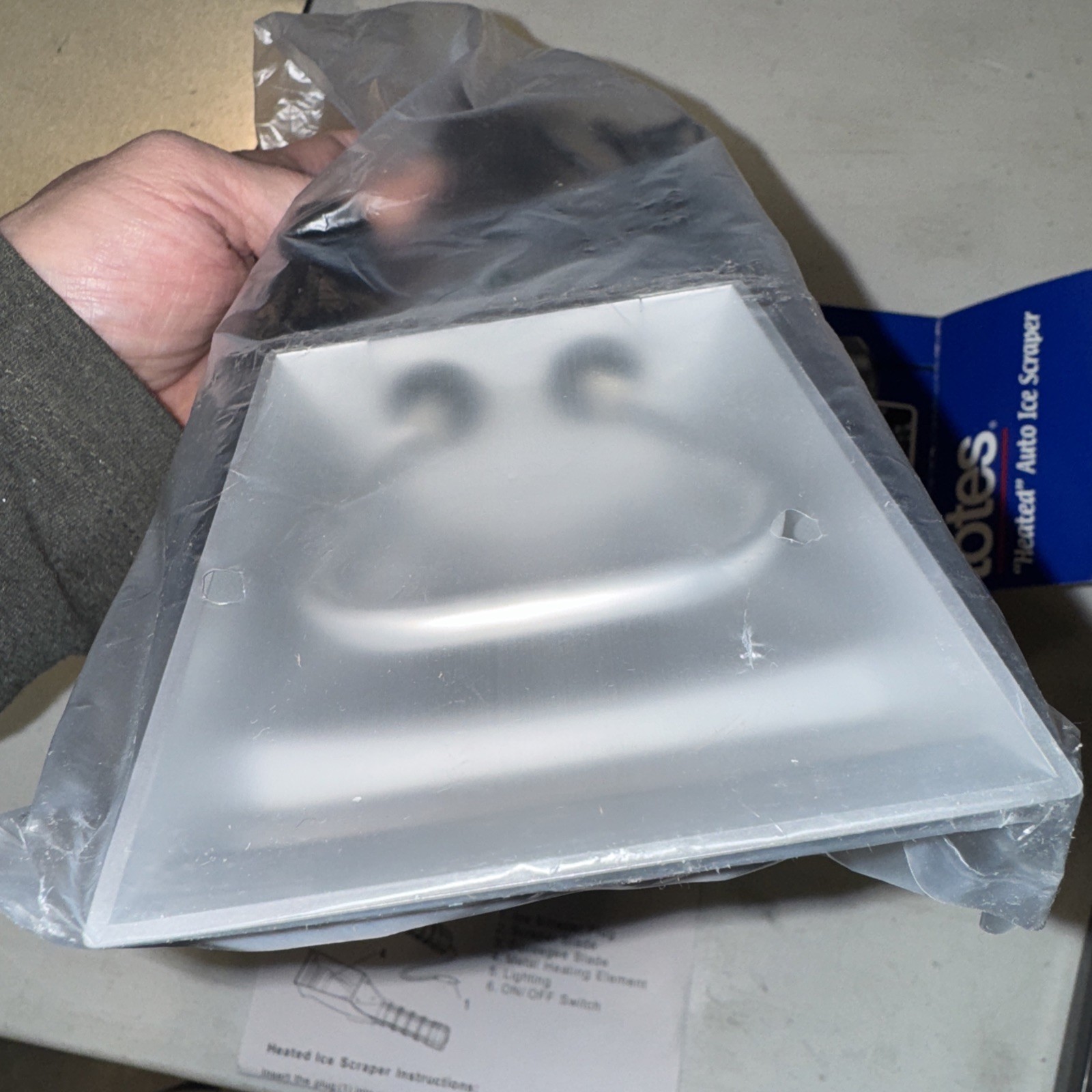 Totes Heated Auto Ice Scraper & Squeege 15 Ft 12 V DC New