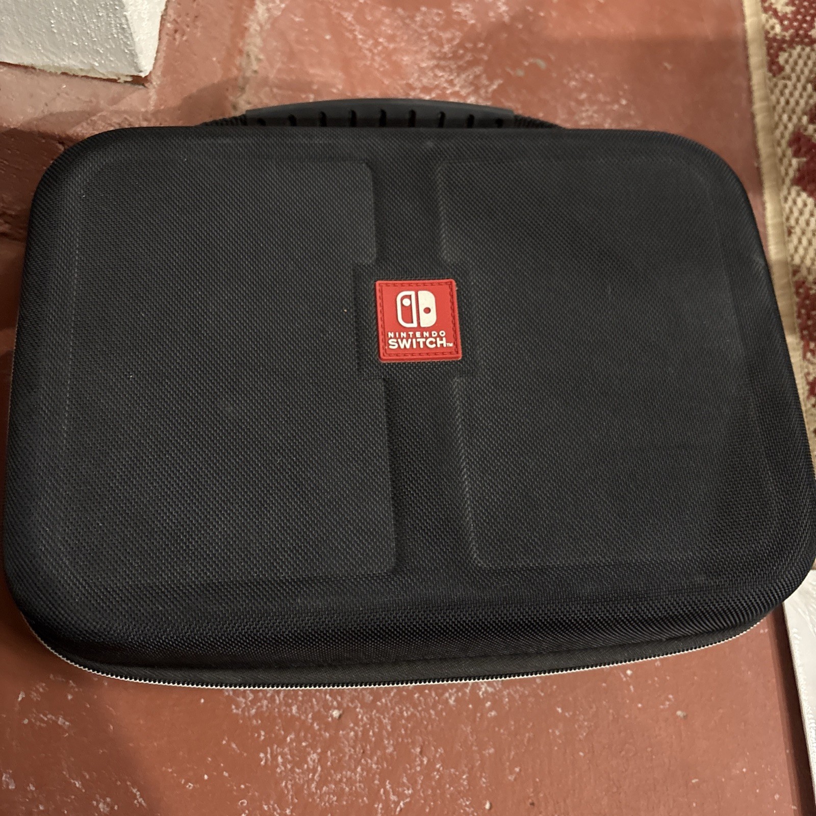 Nintendo Switch Large Travel Case Protective Black Hard Shell Carrying Zippered