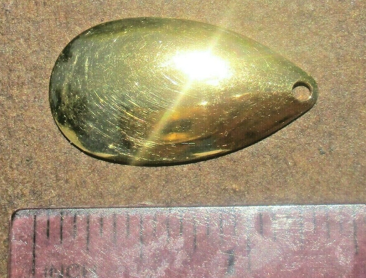 5ct GOLD size #5 INDIANA Spinnerbait Blades Spinner Blade Spinnerbaits Bass