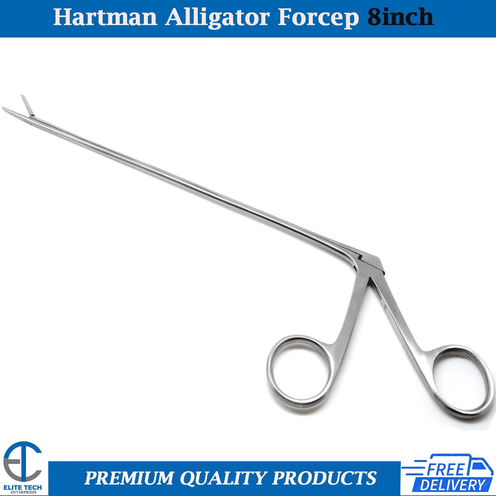 Alligator Forceps Surgical & Veterinary Instruments 8" Stainless German Grade