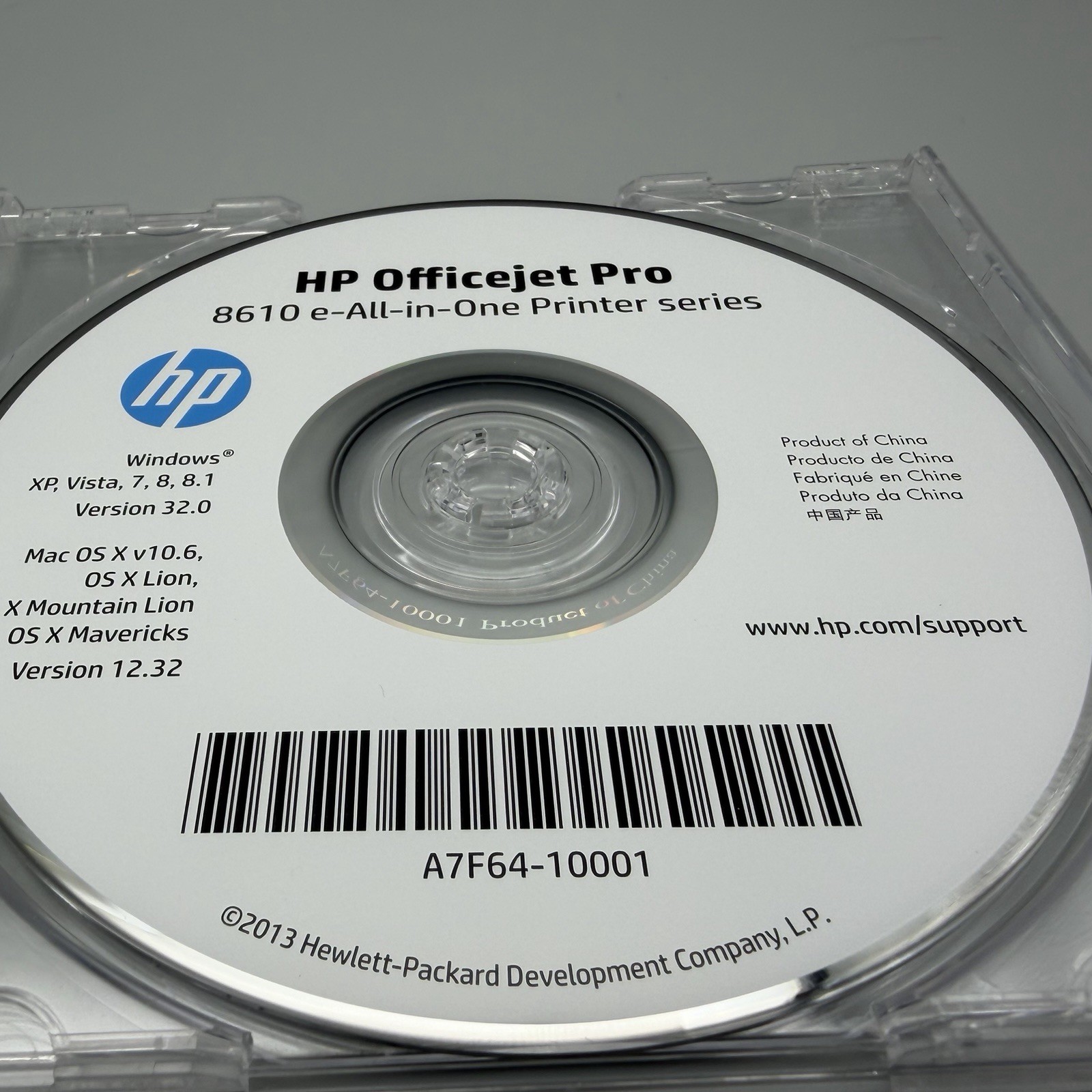 HP Officejet Pro 8610 e-All-in-One Printer Series Drivers & Software DISC ONLY