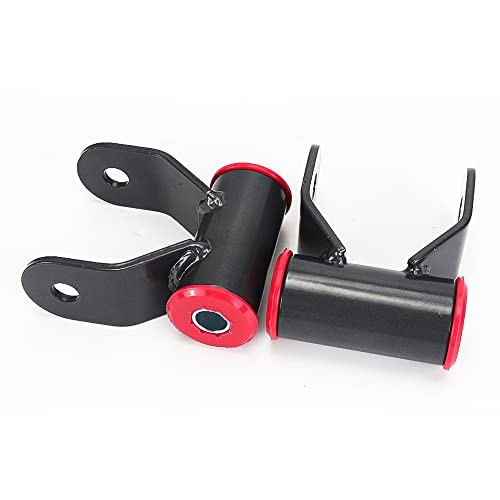 Rear Drop Lowering Leaf Spring Shackle kit 2" 412120 Compatible with 2002-2008