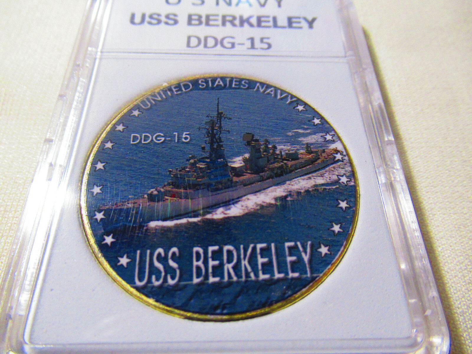 US NAVY - USS BERKELEY (DDG-15) Challenge Coin