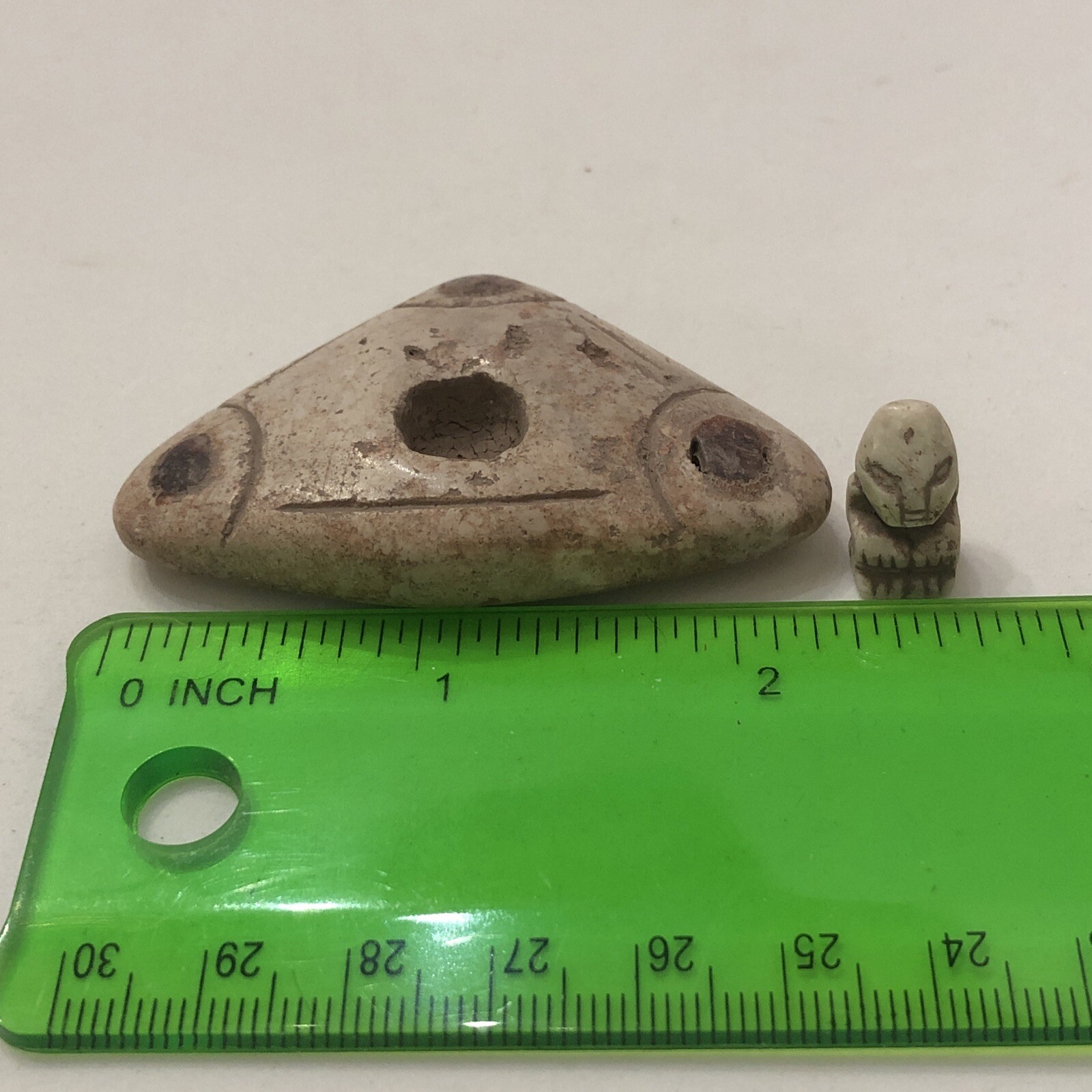 Ancient Extraterrestrial Alien Spaceship w/ Astronaut Figurine