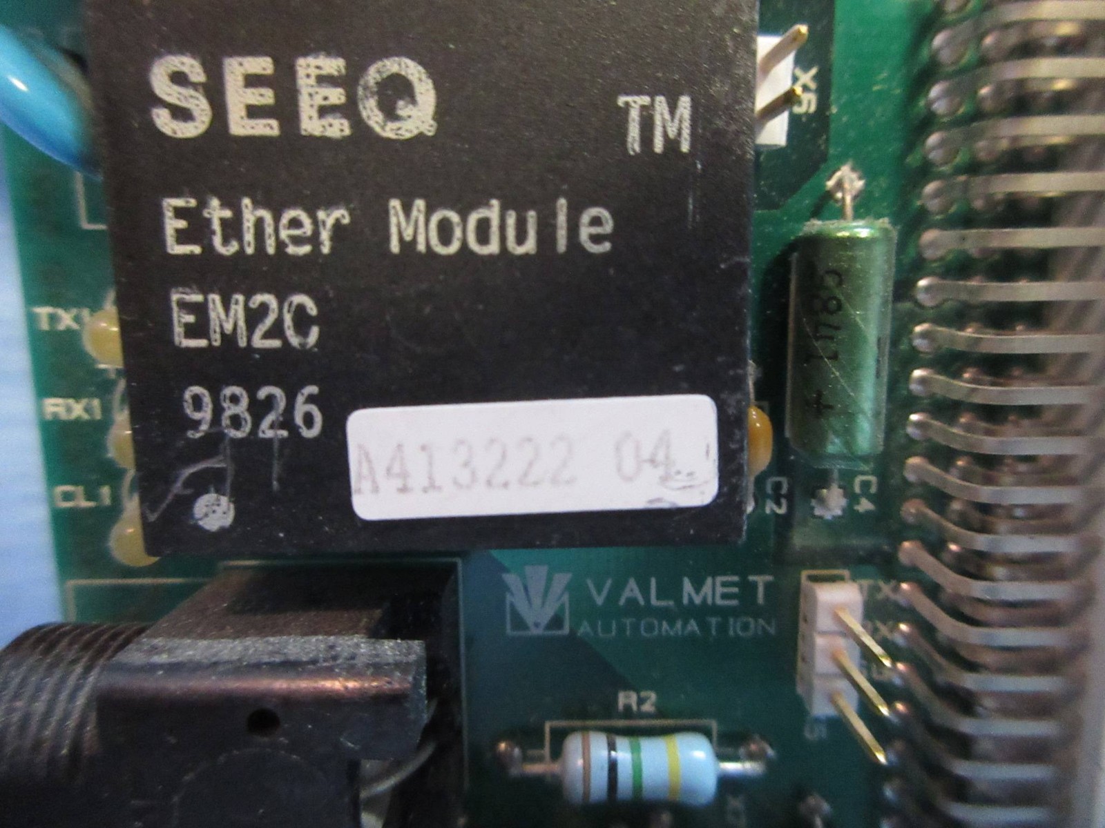 Valmet Automation A413222 04 Output Module Circuit Board PLC Metso