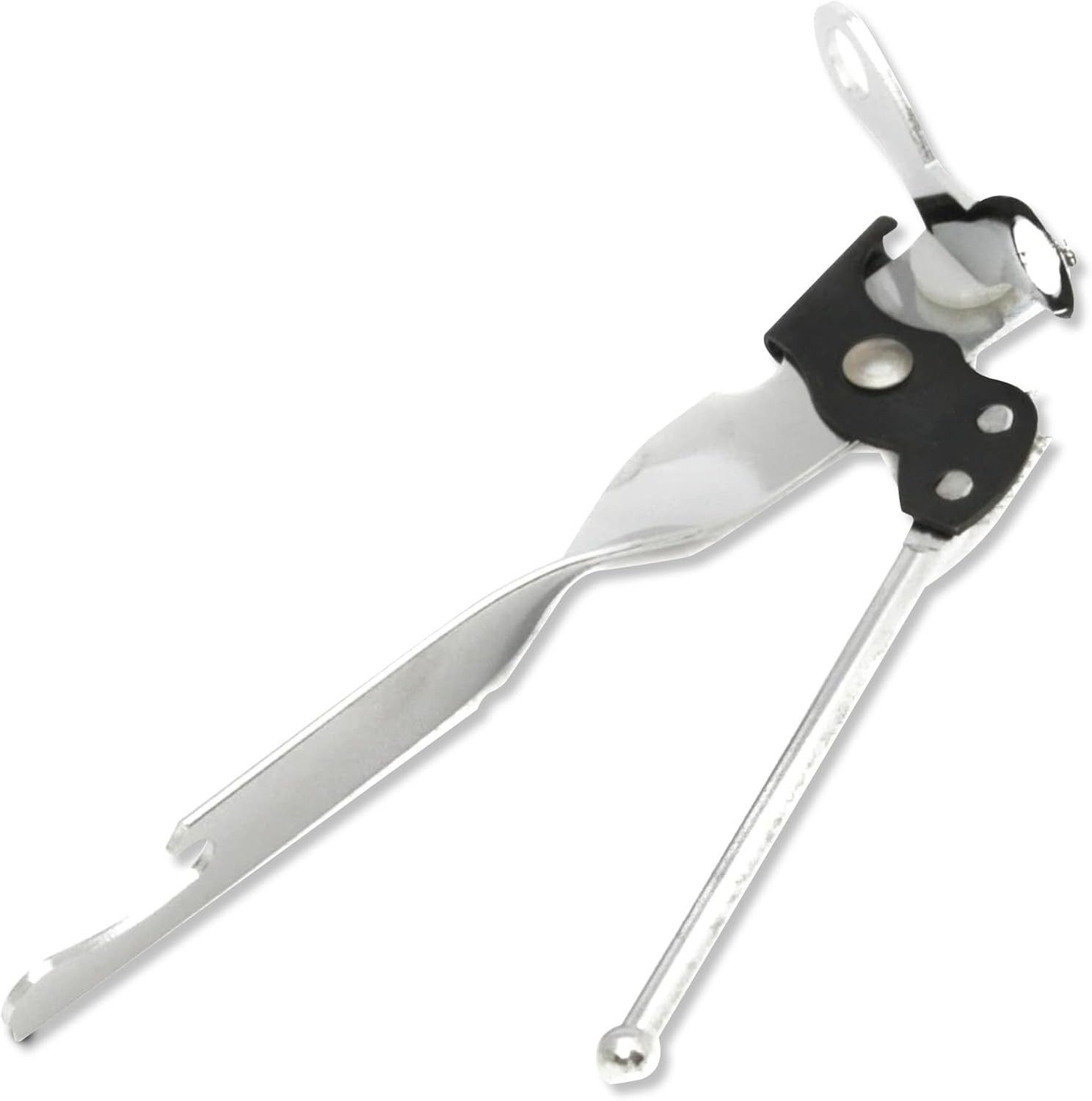 Select Can Opener W/ Bottle Opener 7 Inch Chrome Nickle Plated