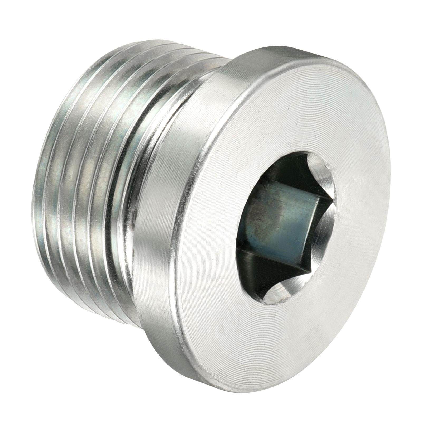 G3/4 Hex Head Pipe Fitting Plug, Male Thread 45# Steel Plug