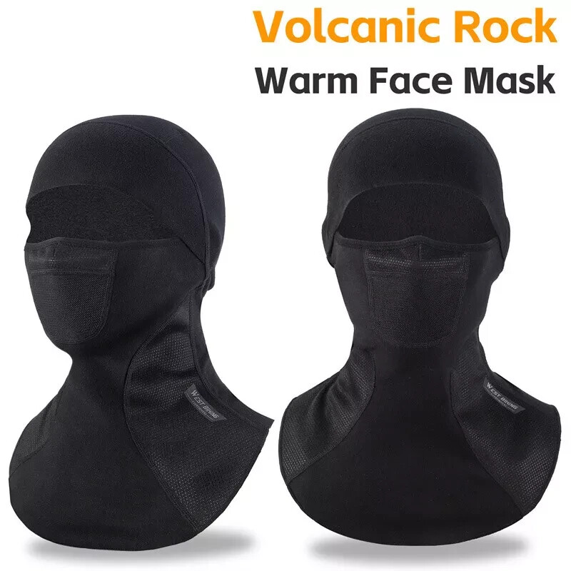 WEST BIKING Winter Sports Hat Fleece Windproof Face Mask Headwear