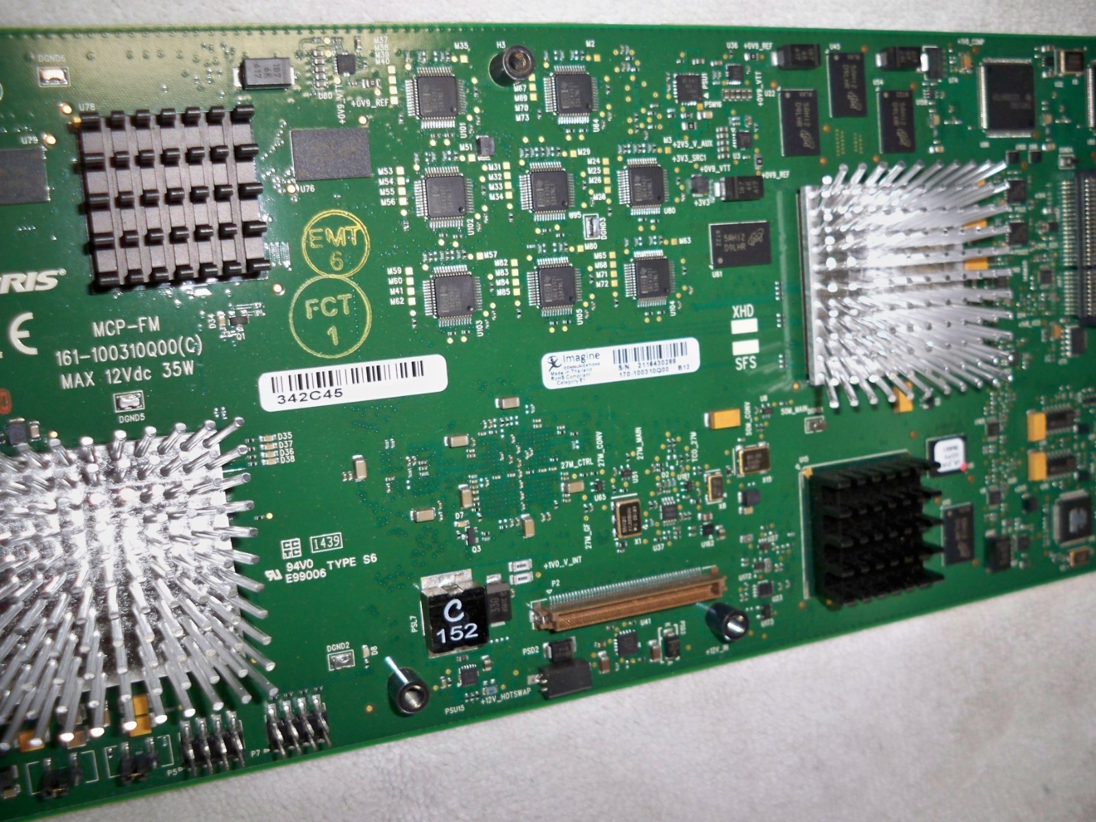 Harris Broadcast Imagine Communications MCP-FM Audio Processing Module