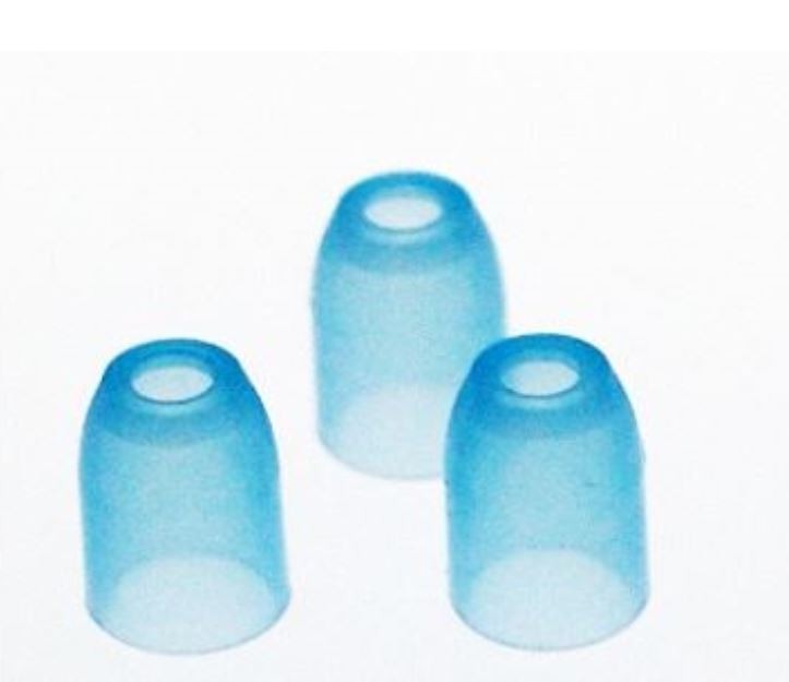 L-Style Champagne Rings Clear Blue