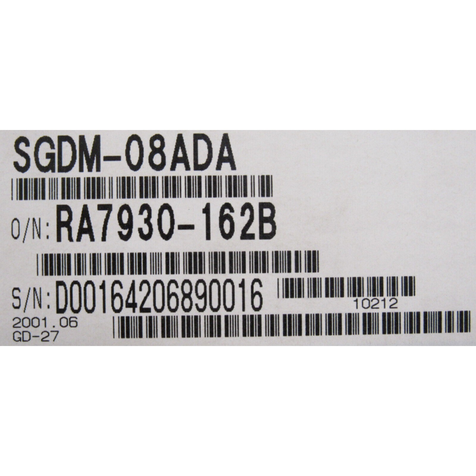 YASKAWA SGDM-08ADA NEW IN BOX SGDM08ADA SERVO DRIVE