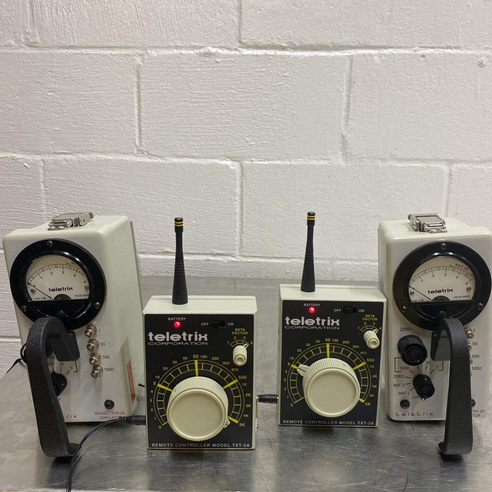 Teletrix TXR-2A Radiation Simulator And TXT-2A Remote Controller