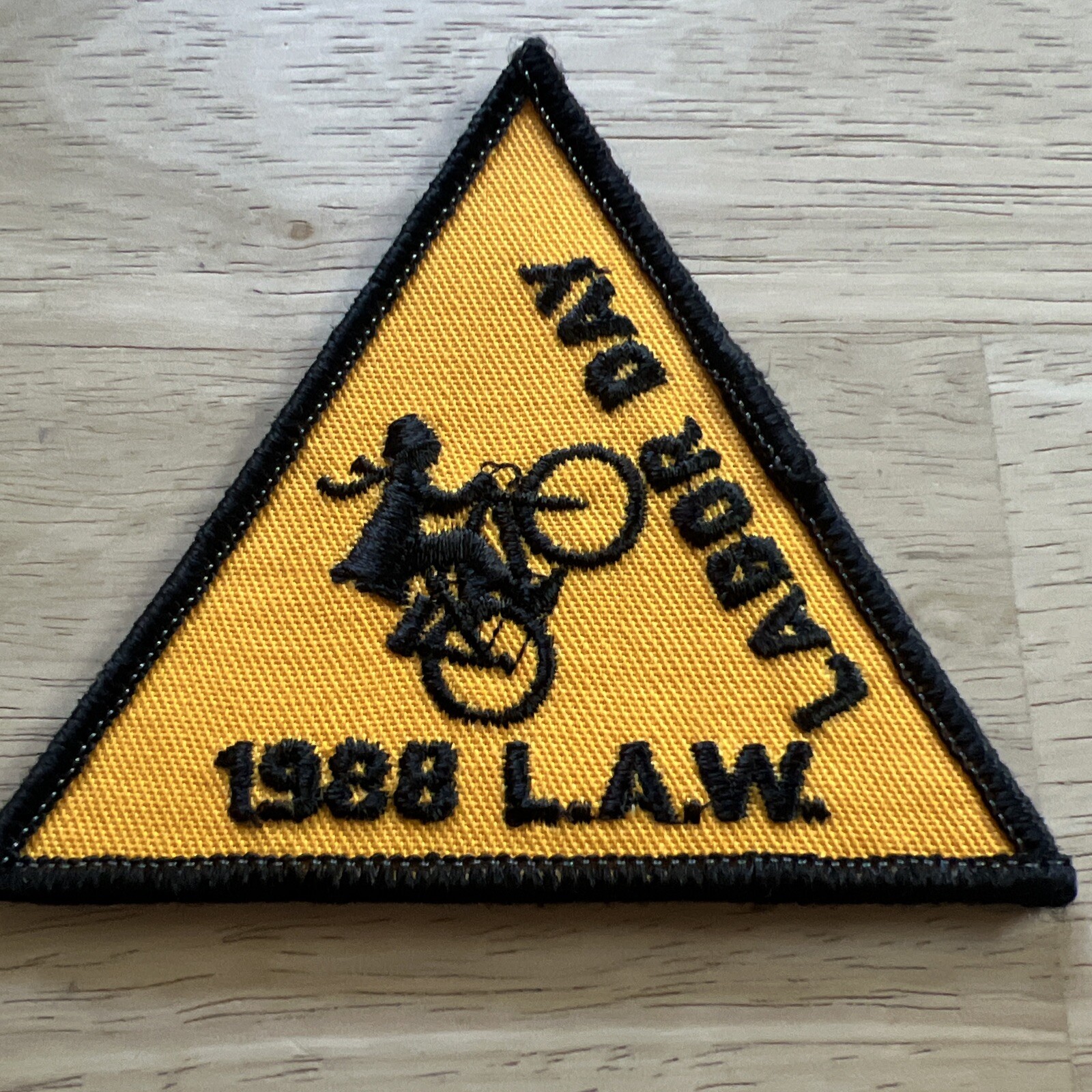 Vintage L.A.W. 1988 Labor Day patch