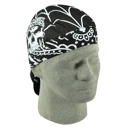 Zan Headgear ZLT002 ROAD HOG GANGSTR SKULL LT