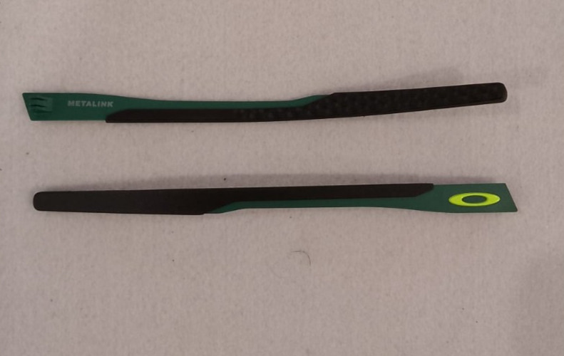 Oakley Metalink 8153 13 GREEN Black RUBBER ORIGINAL TEMPLES ORIGINAL AUCTIONS