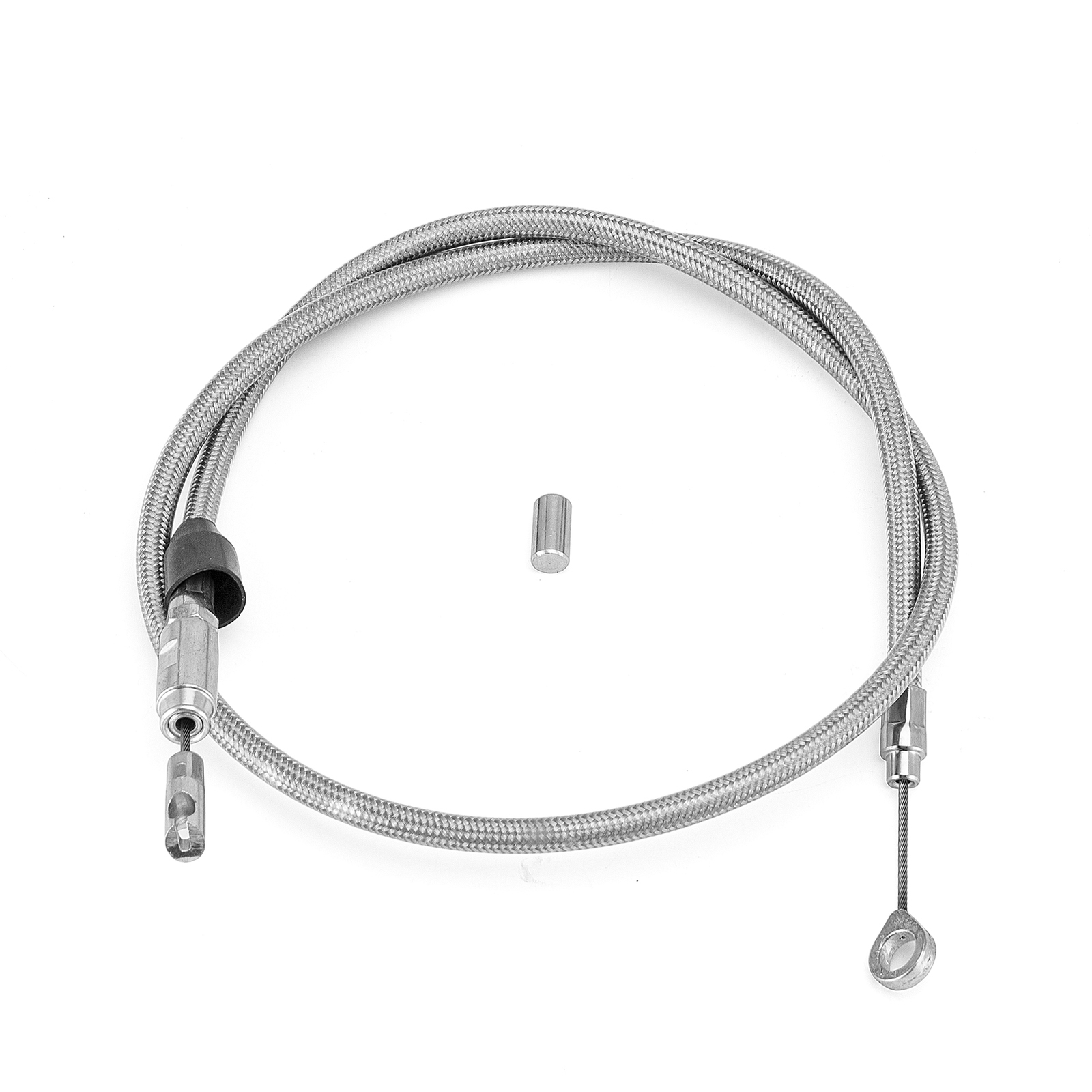 46" Extended Quick Connect Upper Clutch Cable for Harley M8 Softail Fat Bob Boy