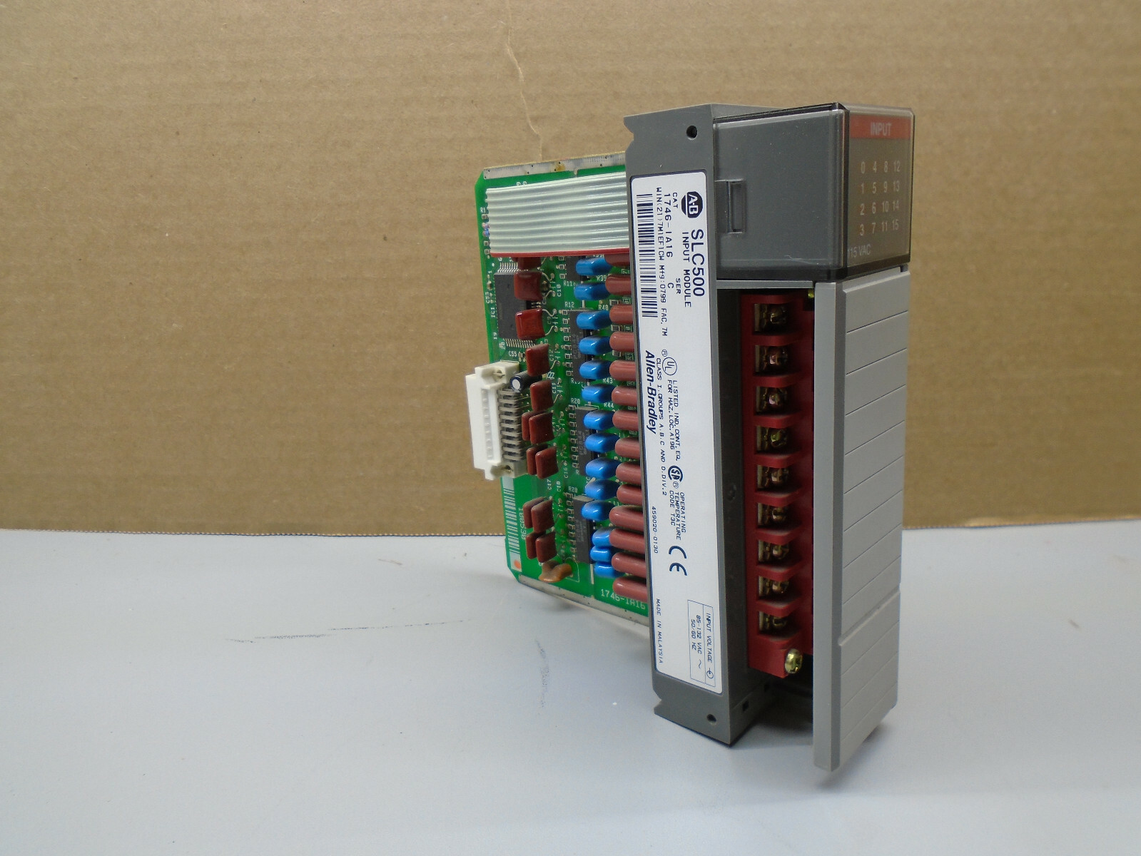 1746-IA16 /C Allen Bradley SLC 500 AC Input Module 1746IA16
