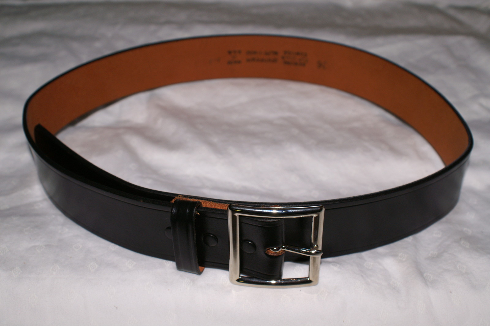 NEW BELT GARRISON LEATHER 1 3/4" DUTY POLICE EMS EMT UNIFORM SECURITY USA 28