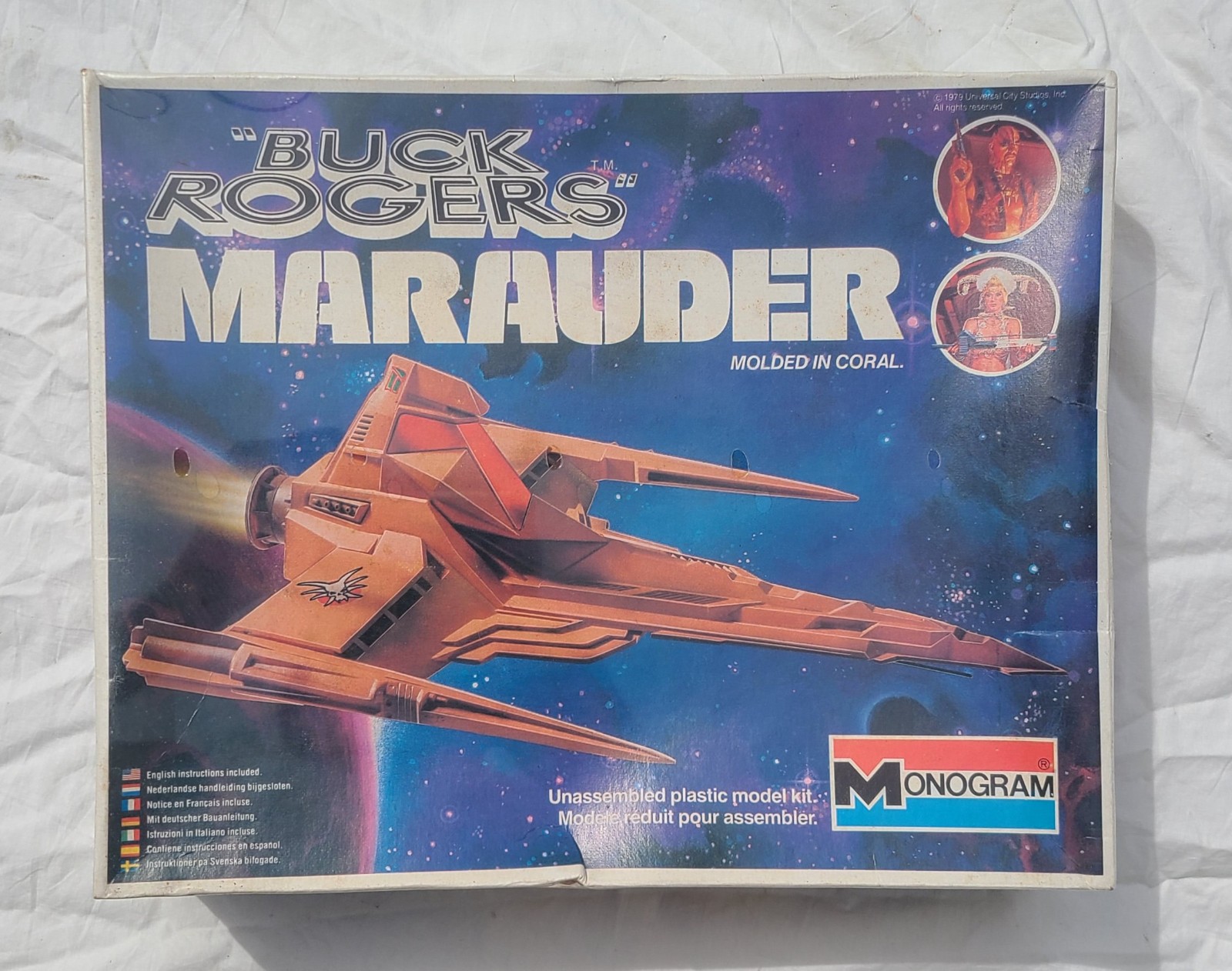 Monogram Buck Rogers Draconian Marauder Model Kit #6031 Vintage 1979 New Sealed