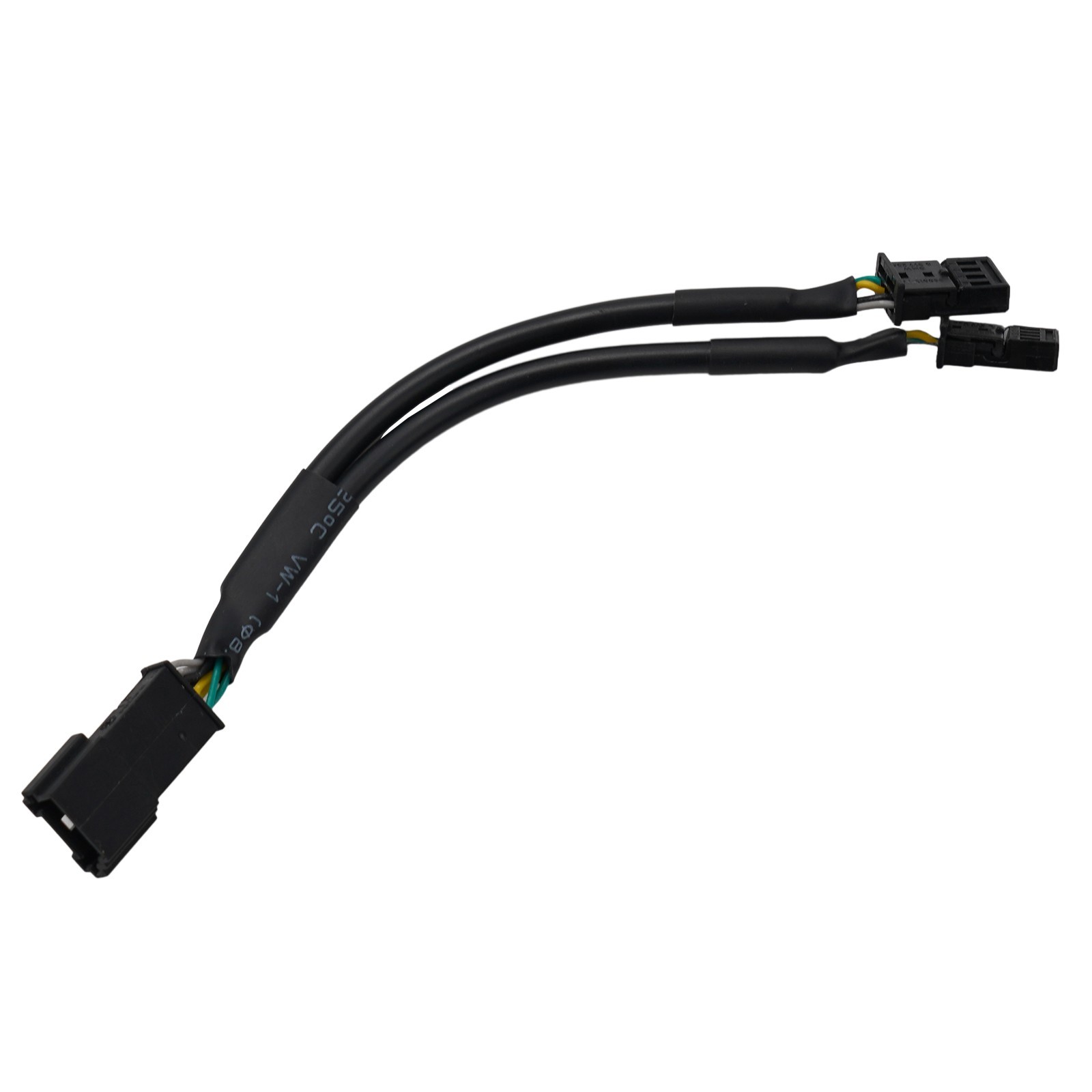 ECU Y Splitter Cable Adapter 15cm Length Black Cable Adapter Controller