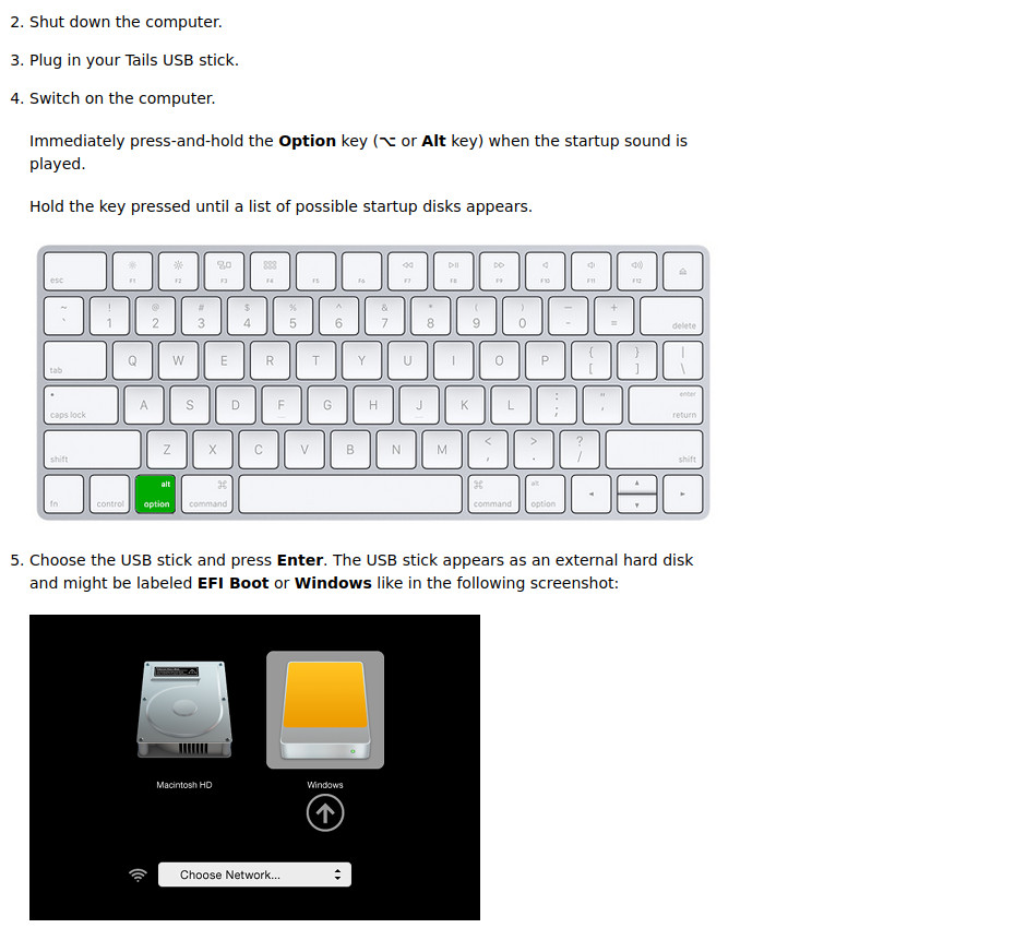 TAILS 6.11 Portable Anonymous OS - Bootable USB for Windows, Mac, Linux, & More