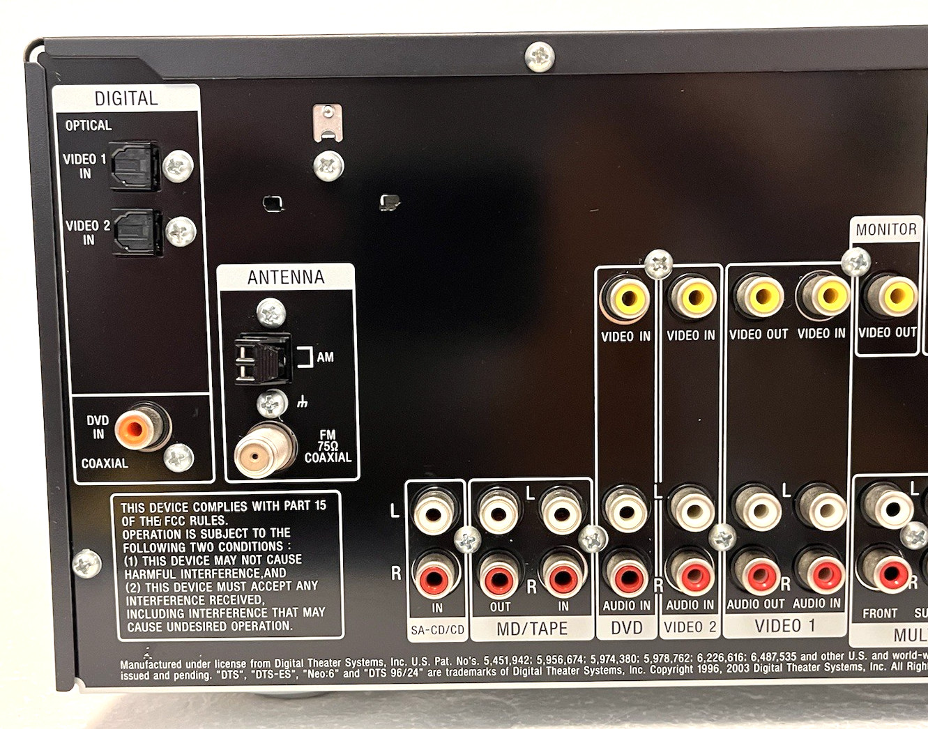 Sony STR-DG500 Home Theater A/V Receiver Tested & Working