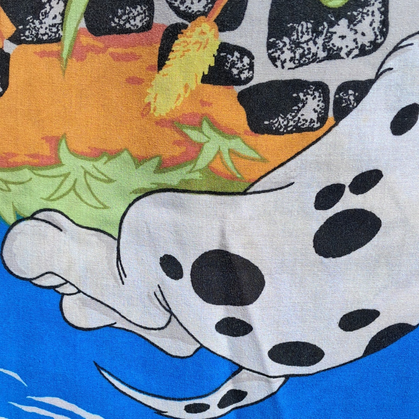 Vintage Disney 101 Dalmatians Sheet Set Full Size Cotton Polyester Complete Set