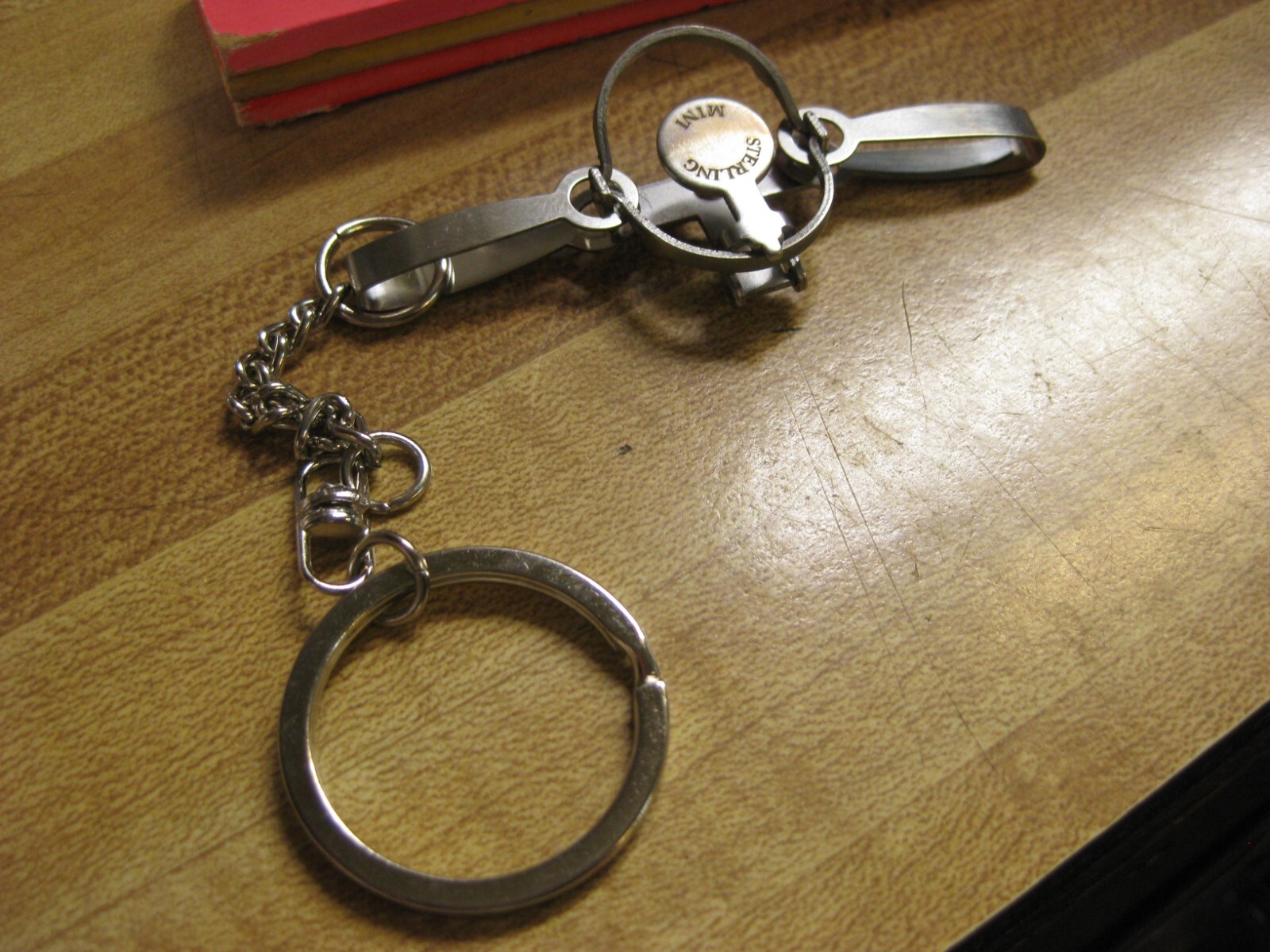Double Long Spring Trap Mini Sterling Key Chain These Little Traps Really Set