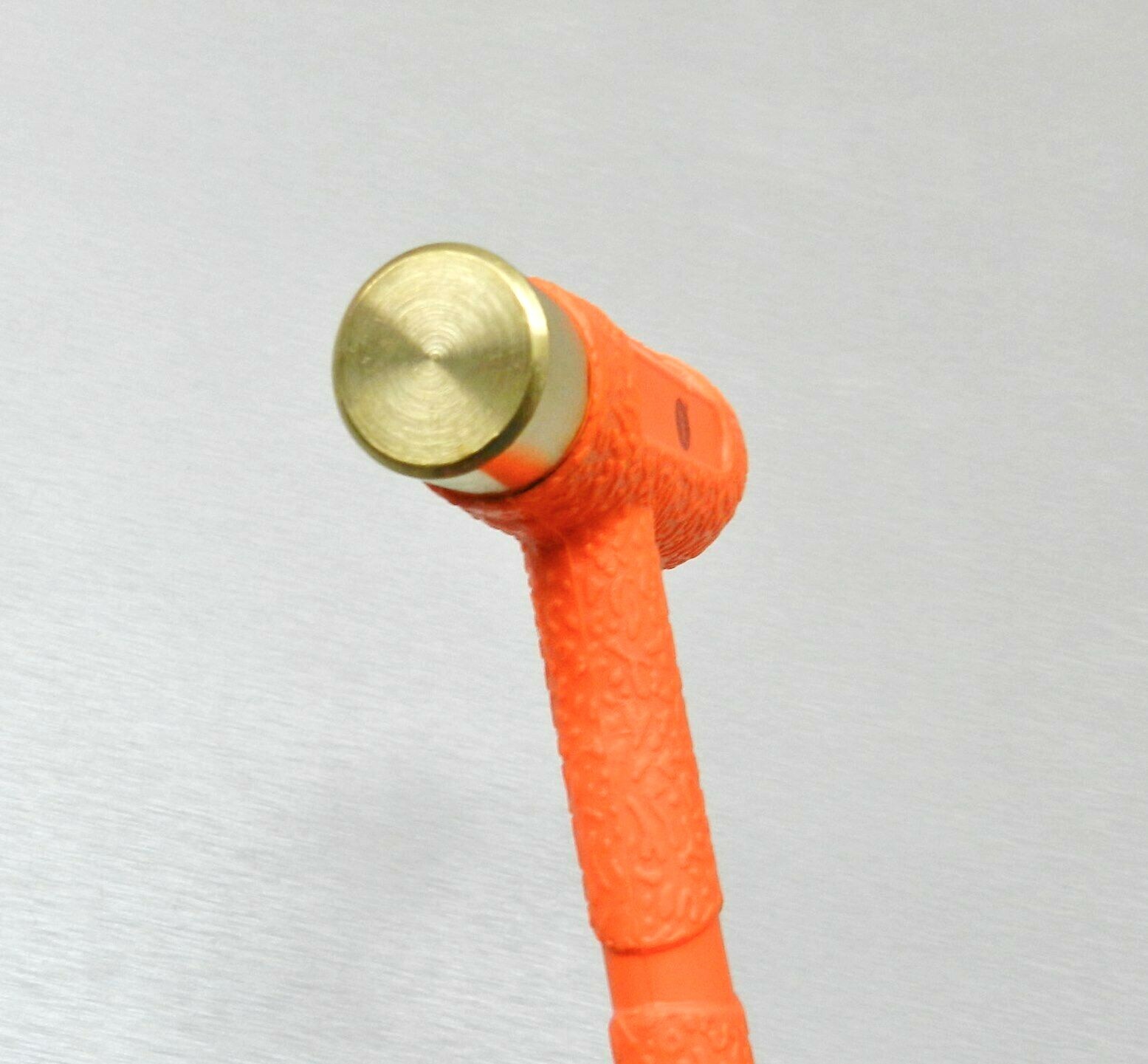 Dead Blow Hammer Multi-Purpose Dual-Face Hammer Brass / ABS Head Hammer 12oz